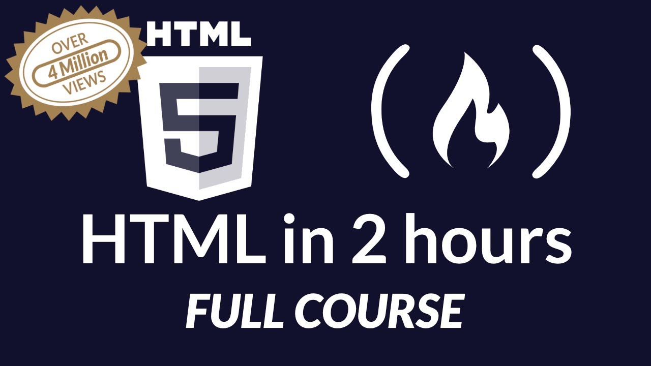 HTML Full Course – Build Websites from Scratch