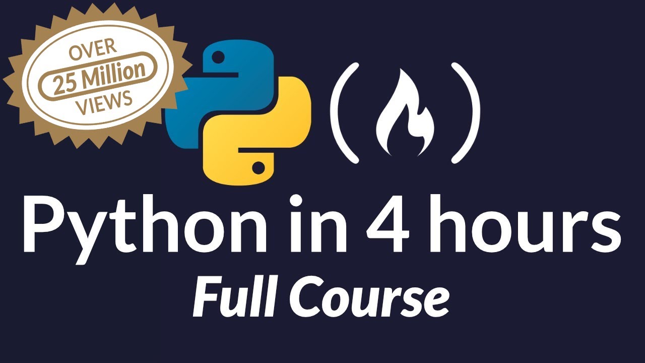 Python Full Course – freeCodeCamp